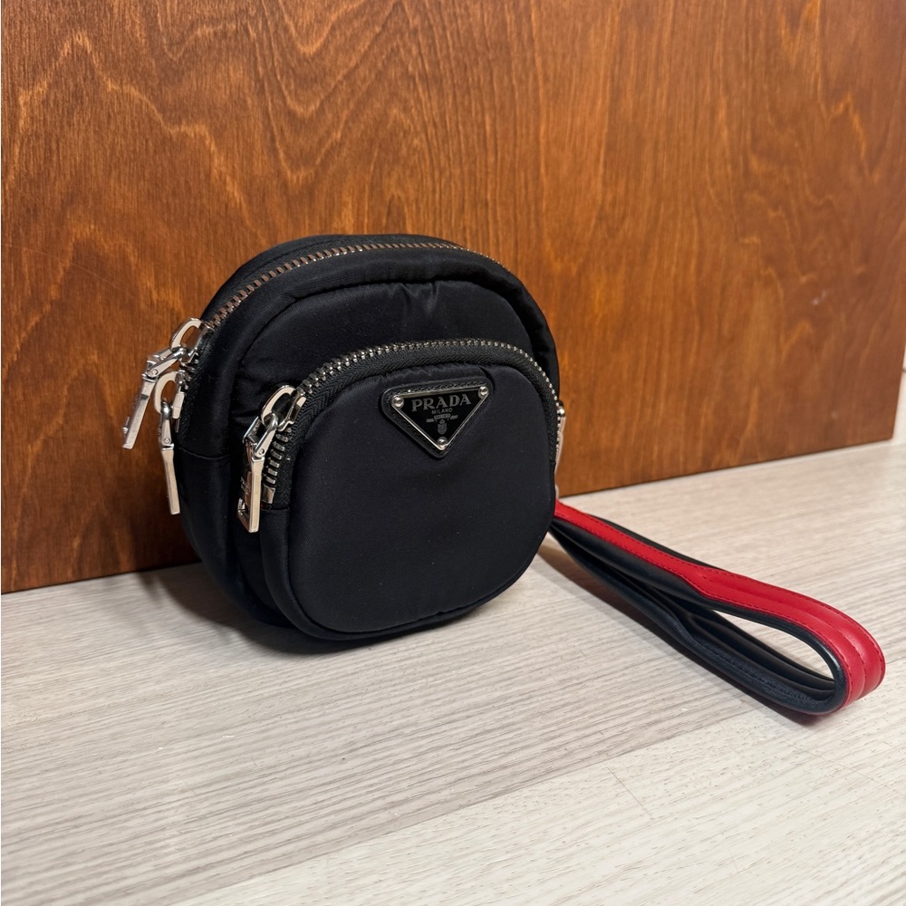Prada Tessuto Round Wristlet - Picture 3 of 6